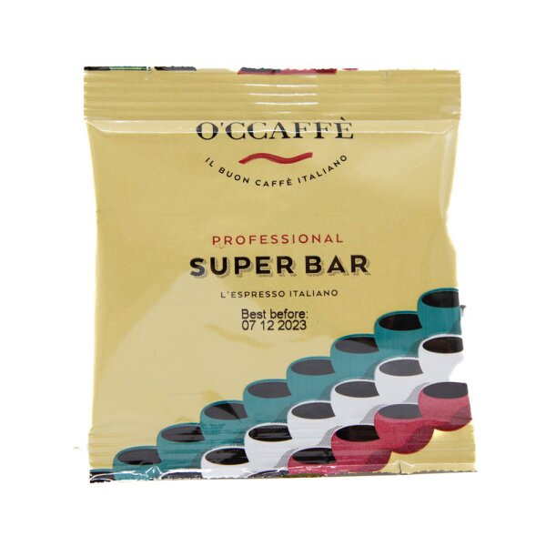 Occaffe Cremoso Superbar Long Kaffeepads 10 Stk.