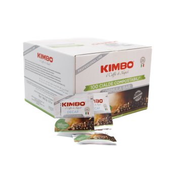 Kimbo Espresso Decaf Formula Bar Kaffeepads 100 Stk.