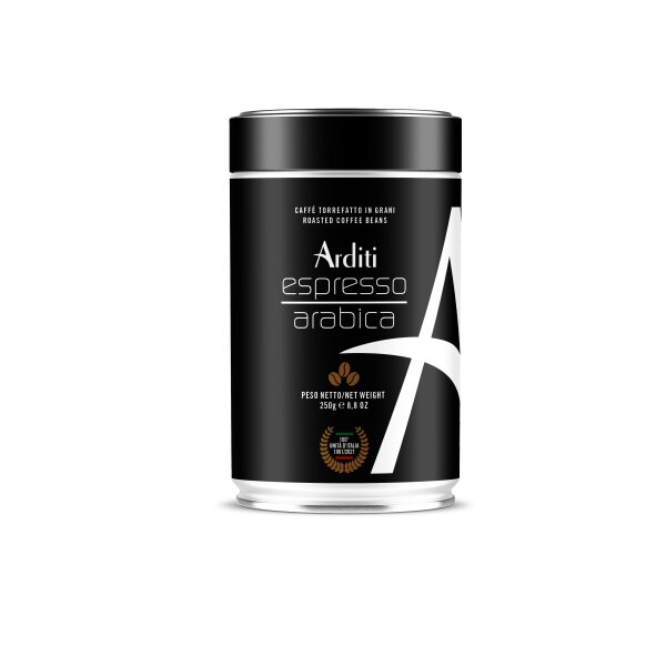 Arditi Caffè Espresso Arabica Bohnen 250g