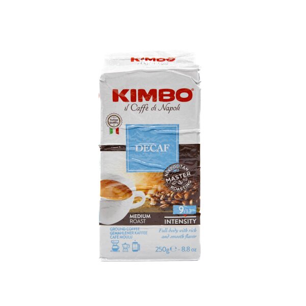 Kimbo Espresso Kaffee Decaffeinato 250g gemahlen 