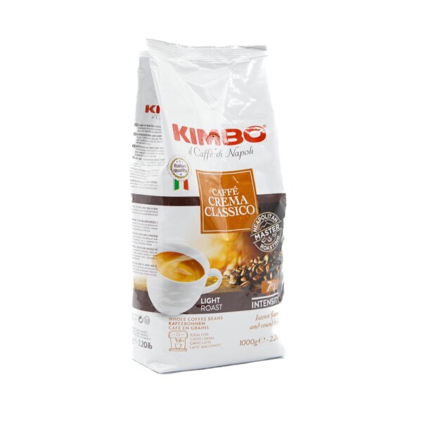 Kimbo Caffè Crema Classico 1kg  Bohnen