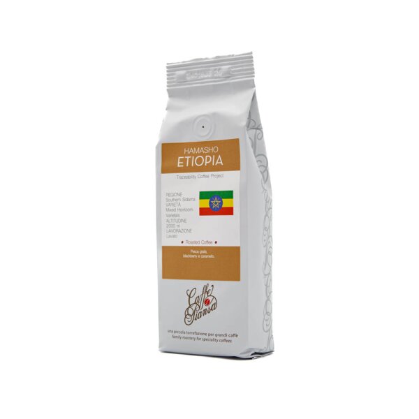 Caffe Piansa Etiopia  Hamasho Bohnen 250 g