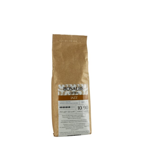 Caffe Bosalbe Miscela Jazz 250g Bohnen